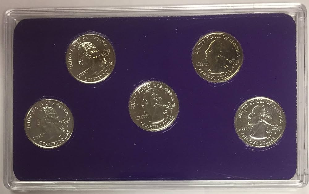 2006 D Platinum Edition 50 States Commemorative Quarters w